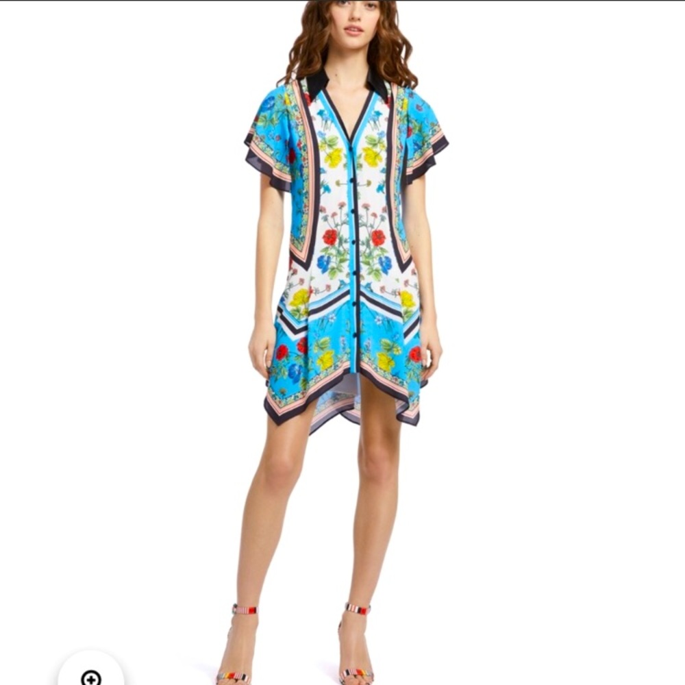Alice + Olivia Conner Handkerchief dress - Picture 2 of 10